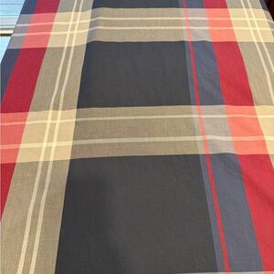 Pottery Barn Teen Walker Plaid 100% Cotton Twin Duvet Cover.